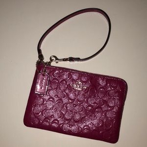 Coach wristlet